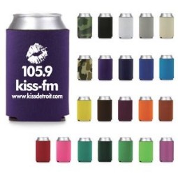 The Classic Collapsible Neoprene Can Cooler Insulator - Screen Printed 1 Color